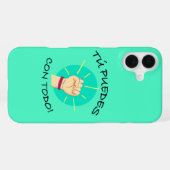 Coque iPhone 16 Plus carcasa tu puedes (Verso Horizontal)