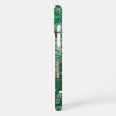 Coque iPhone 16 Plus Carte circuit imprimé circuit vert PCB (Côté gauche)