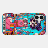 Coque iPhone 16 Plus Carte Tarot de professeur d'art (Verso Horizontal)