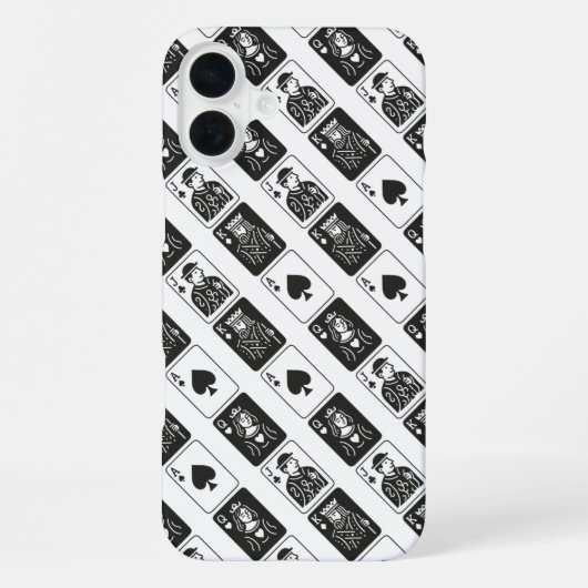Coque iPhone 16 Plus Cartes (Verso)