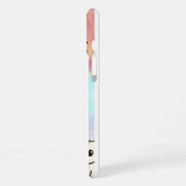 Coque iPhone 16 Plus Cat Phone (Côté gauche)