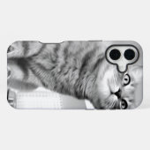 Coque iPhone 16 Plus Chat (Verso Horizontal)