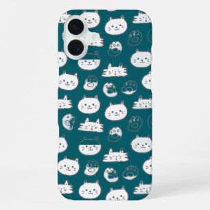 Coque iPhone 16 Plus Chat endeuillé pleure son ami aimant perdu