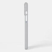 Coque iPhone 16 Plus CHAT NOIR gris (Côté gauche)