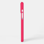 Coque iPhone 16 Plus CHAT NOIR NINJA rose (Côté gauche)