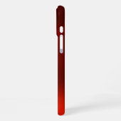Coque iPhone 16 Plus CHAT NOIR NINJA rouge rubis (Côté gauche)