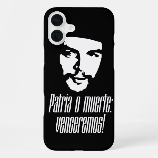 Coque iPhone 16 Plus Che Guevara (Verso)