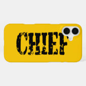 COQUE iPhone 16 PLUS CHEF (Verso Horizontal)