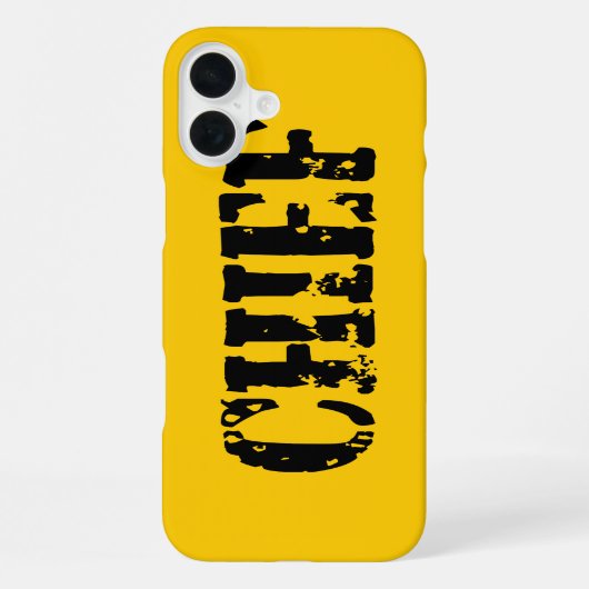 COQUE iPhone 16 PLUS CHEF (Verso)