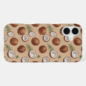 Coque iPhone 16 Plus "Chill Coco-Loco" (Verso Horizontal)