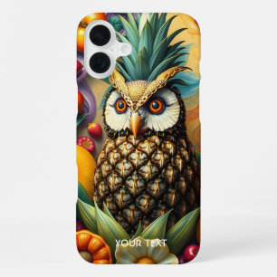 Coque iPhone 16 Plus Chouette Fantastique Mignonne Serene Ananas