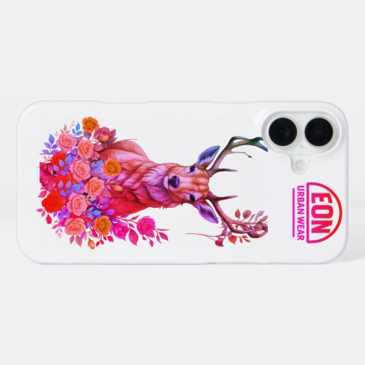 Coque iPhone 16 Plus ciervo (Verso Horizontal)
