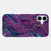 Coque iPhone 16 Plus Circuit (Verso Horizontal)