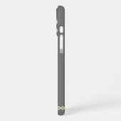 Coque iPhone 16 Plus Citation Heureuse Colorée (Côté gauche)
