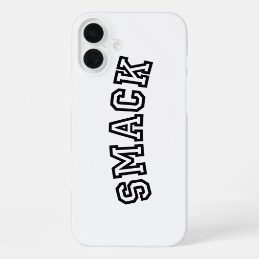 COQUE iPhone 16 PLUS CLAQUE (Verso)