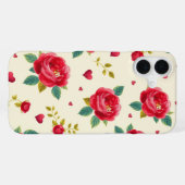 Coque iPhone 16 Plus Classic Red Roses iPhone Case (Verso Horizontal)