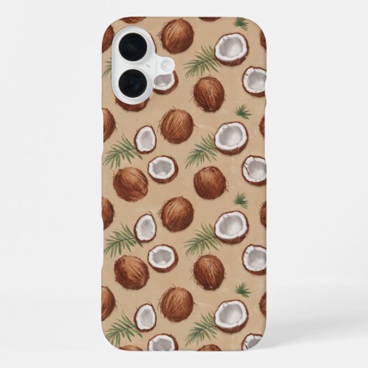 Coque iPhone 16 Plus "Coco-Loco Chill" (Verso)
