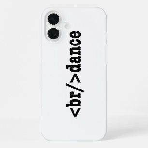 Coque iPhone 16 Plus Code HTML de breakdance