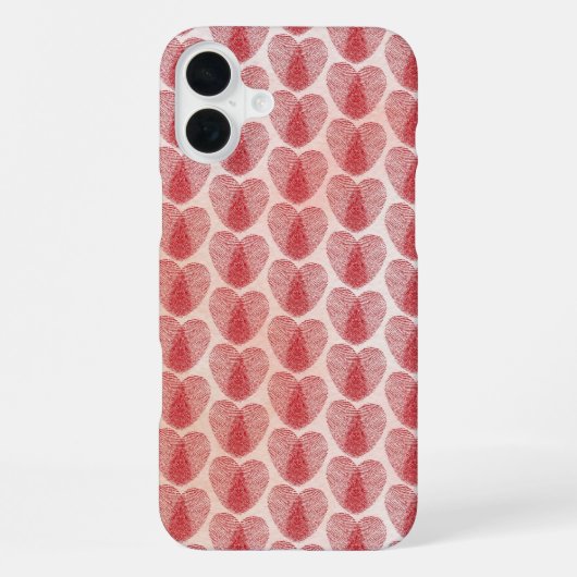 Coque iPhone 16 Plus Cœur (Verso)