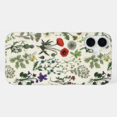 Coque iPhone 16 Plus Collage de fleurs sauvages (Verso Horizontal)