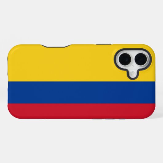 Coque iPhone 16 Plus Colombie (Verso Horizontal)