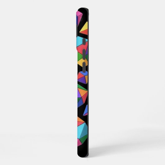 Coque iPhone 16 Plus Colorful Cubes (Côté gauche)