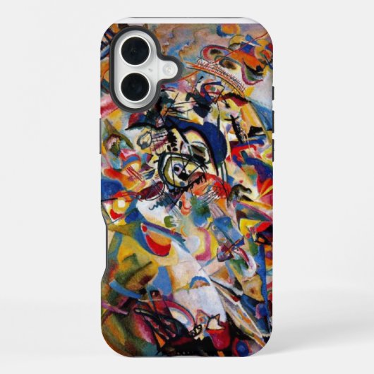 Coque iPhone 16 Plus Composition VII de Kandinsky (Verso)