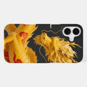 Coque iPhone 16 Plus Conception de fantasy artistique du dragon rouge d (Verso Horizontal)