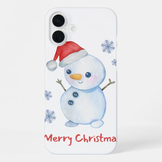 Coque iPhone 16 Plus Conception de Noël 5 (Verso)