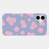 Coque iPhone 16 Plus Conception de rose antique romantique (Verso Horizontal)