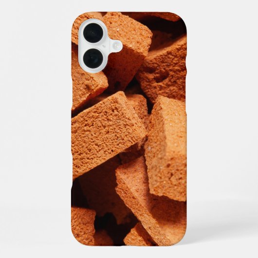 Coque iPhone 16 Plus Construction d'un tas de briques (Verso)
