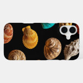 Coque iPhone 16 Plus Coquillages Intriqués (Verso Horizontal)