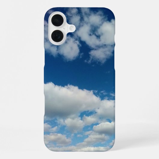 Coque iPhone 16 Plus Couches de nuages (Verso)