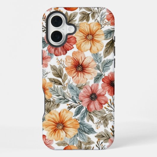Coque iPhone 16 Plus Couleurs D'Automne (Verso)