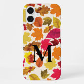 Coque iPhone 16 Plus Couleurs de feuilles d'automne (Verso)