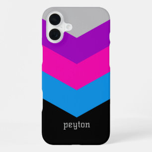 Coque iPhone 16 Plus Coupe de coupe-vent vintage Couleur de fléchettes