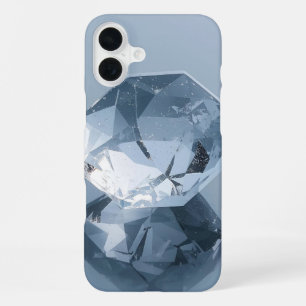 Coque iPhone 16 Plus Couverture de gemme à facettes personnalisée – Ajo