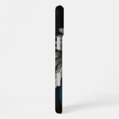 Coque iPhone 16 Plus Crâne de chef amérindien avec coiffe (Côté droit)