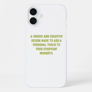 Coque iPhone 16 Plus Créez votre propre étui slim pour iPhone 16 Plus