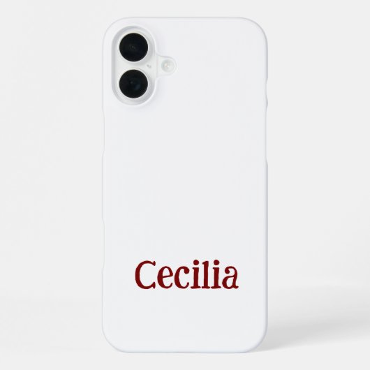 Coque iPhone 16 Plus Créez votre propre étui slim pour iPhone 16 Plus (Verso)