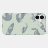Coque iPhone 16 Plus "Ctrl + I" ASCII Eyes (Verso Horizontal)