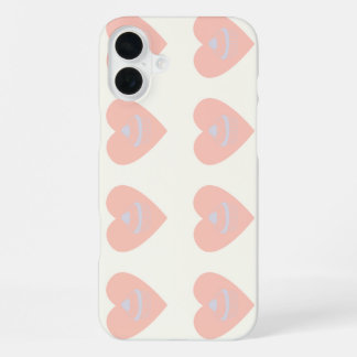 Coque iPhone 16 Plus cupcake blanc rose