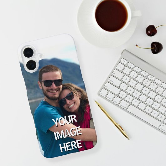 Coque iPhone 16 Plus Custom Photo Case, Custom Case, Photo Phone Case