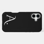 Coque iPhone 16 Plus Custom with Initial Name (Verso Horizontal)