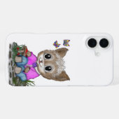 Coque iPhone 16 Plus Cute Kitty Chat et Papillon (Verso Horizontal)