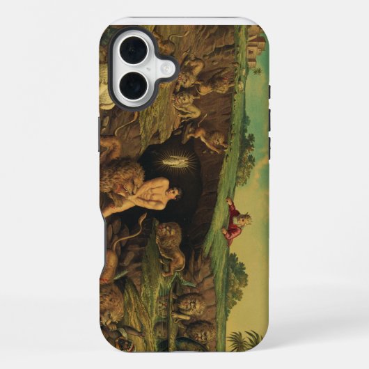 Coque iPhone 16 Plus Daniel dans la fosse aux lions (Verso)