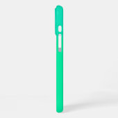 Coque iPhone 16 Plus Dégradé de vert de printemps (Côté gauche)