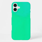 Coque iPhone 16 Plus Dégradé de vert de printemps (Verso)