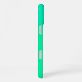 Coque iPhone 16 Plus Dégradé de vert de printemps (Côté droit)