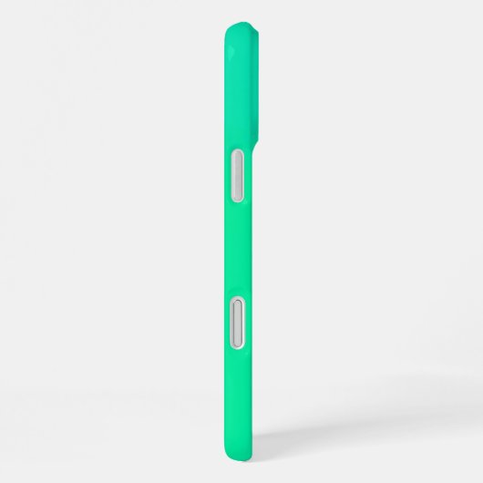 Coque iPhone 16 Plus Dégradé de vert de printemps (Côté droit)